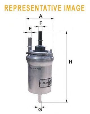 WIX FILTERS wf8386 -  Топливный фильтр